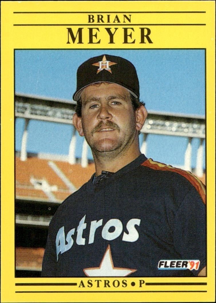 1991 Fleer Brian Meyer #510 trading card