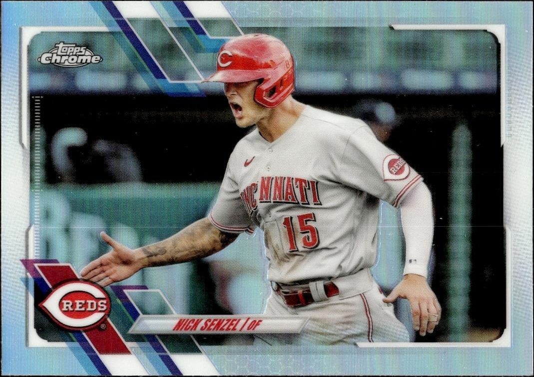 2021 Topps Series 1 Nick Senzel #185 trading card