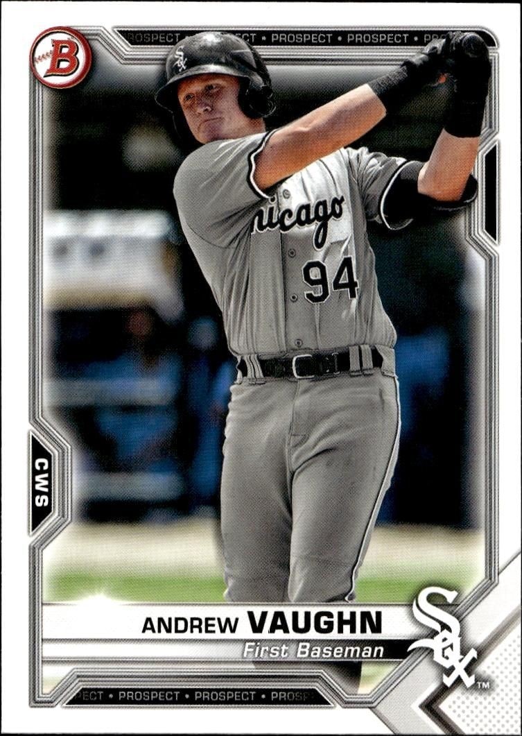 2021 Bowman Andrew Vaughn #BP-88 trading card