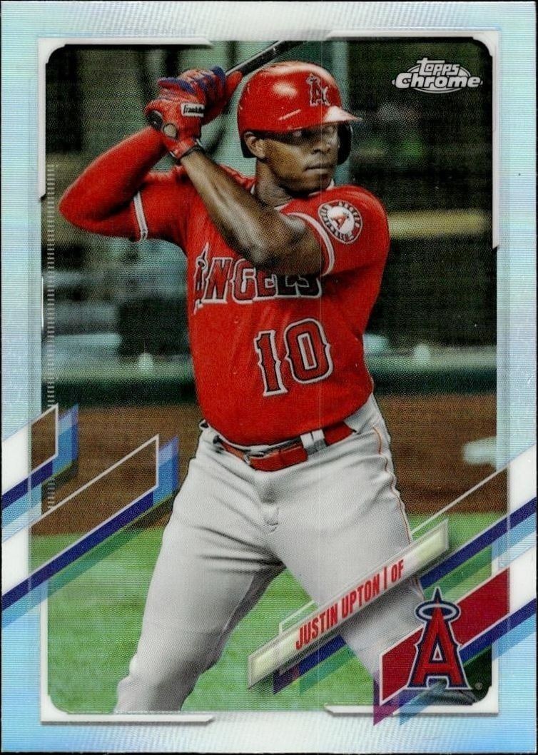 2021 Topps Series 1 Justin Upton #201 trading card