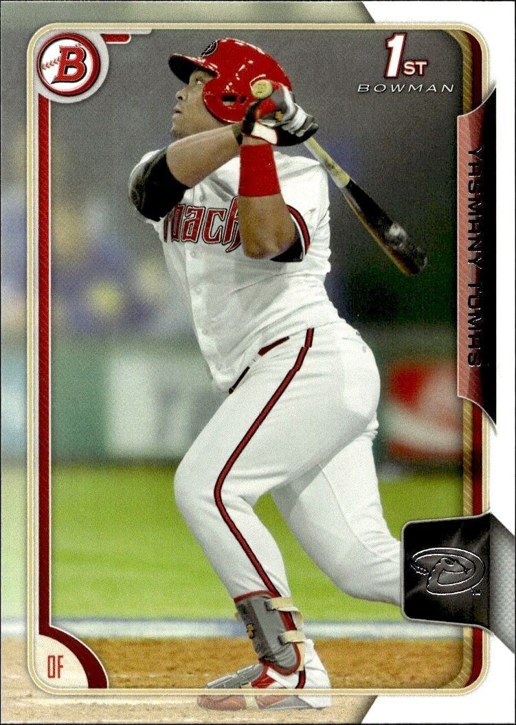 2015 Bowman Draft Yasmany Tomas #BP25 trading card