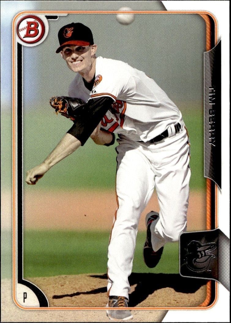 2015 Bowman Draft Tim Berry #BP106 trading card