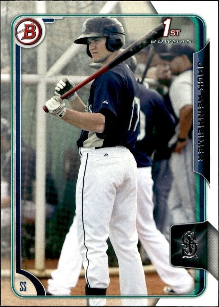 2015 Bowman Draft Jack Reinheimer #BP108 trading card