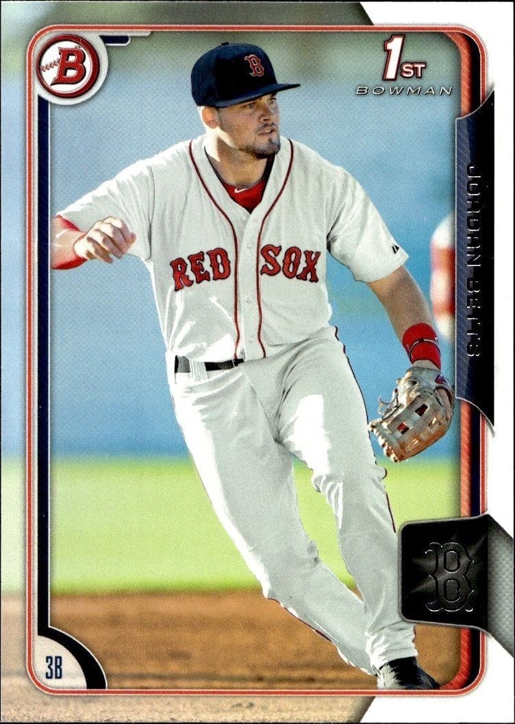 2015 Bowman Draft Jordan Betts #BP64 trading card