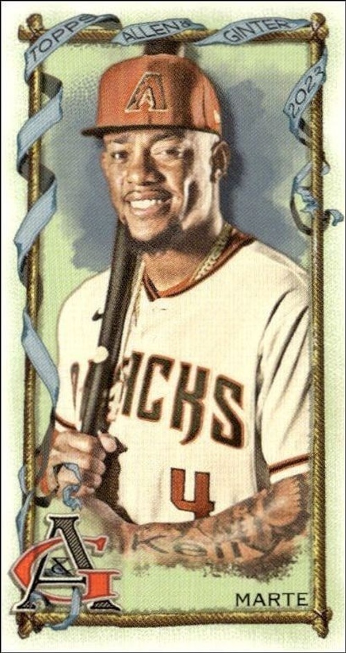 2023 Topps Allen & Ginter Ketel Marte #170 trading card