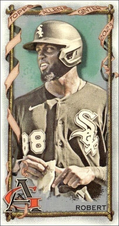 2023 Topps Allen & Ginter Luis Robert #173 trading card