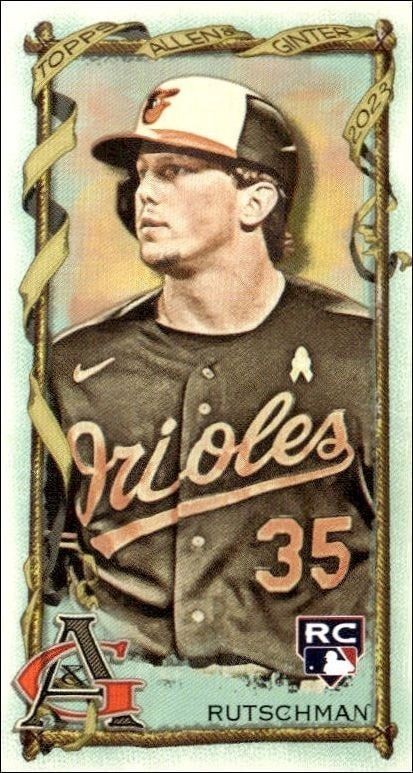 2023 Topps Allen & Ginter Adley Rutschman #68 trading card
