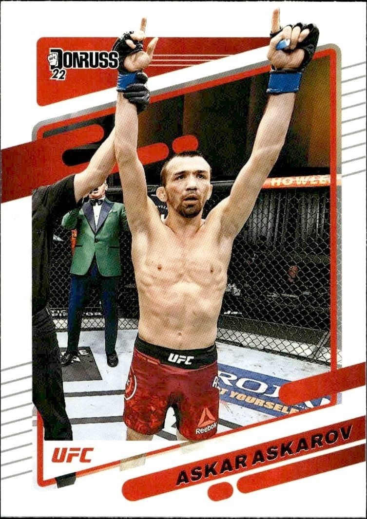 2022 Panini UFC Askar Askarov #93 trading card