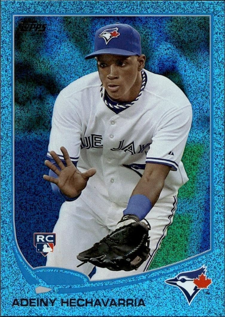 2013 Topps Series 1 Adeiny Hechavarria #84 trading card