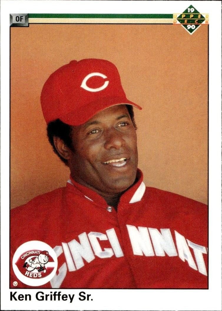 1990 Upper-Deck Low Number Ken Griffey, Sr. #682 trading card