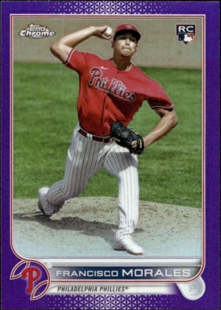 2022 Topps Chrome Update Francisco Morales #USC168 trading card