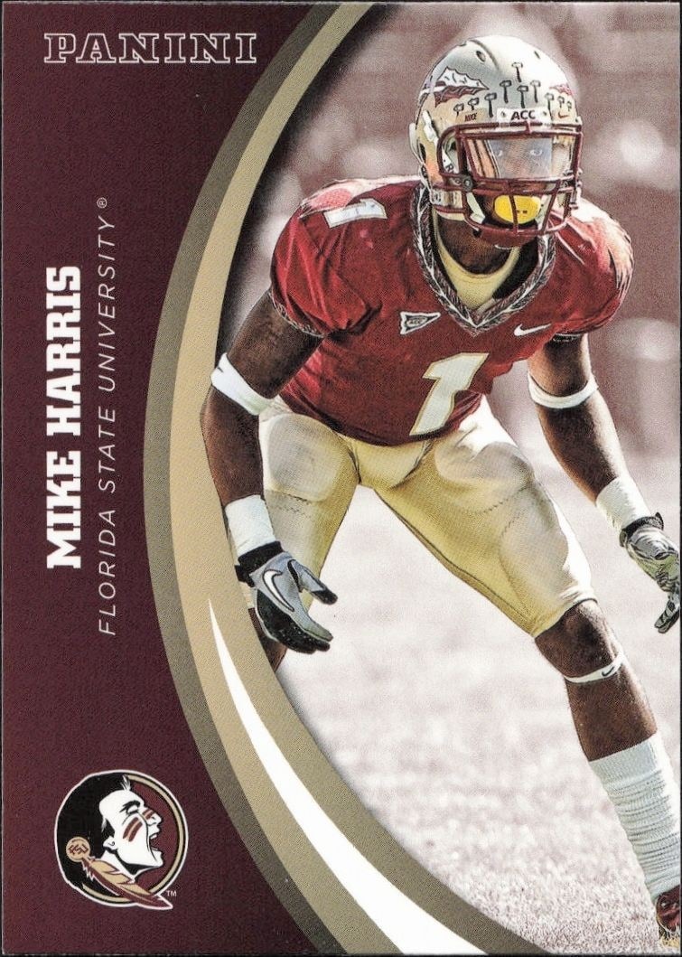 2015 Panini Florida State Seminoles Mike Harris #41 trading card