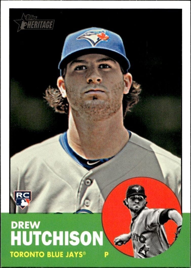2012 Topps Heritage High Number Drew Hutchison #H673 trading card