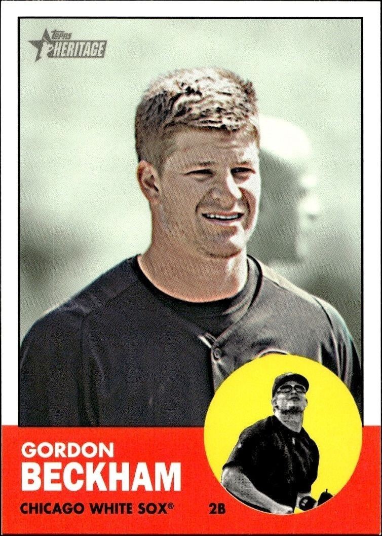 2012 Topps Heritage High Number Gordon Beckham #H623 trading card