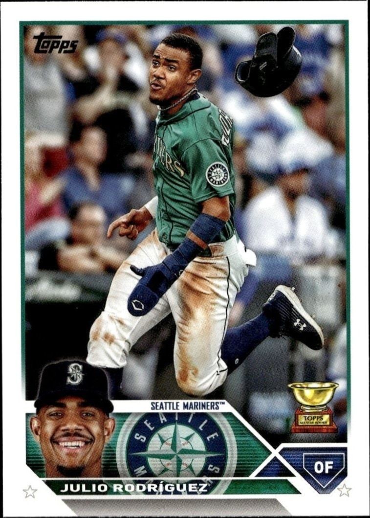 2023 Topps Series 1 Julio Rodriguez #330 trading card