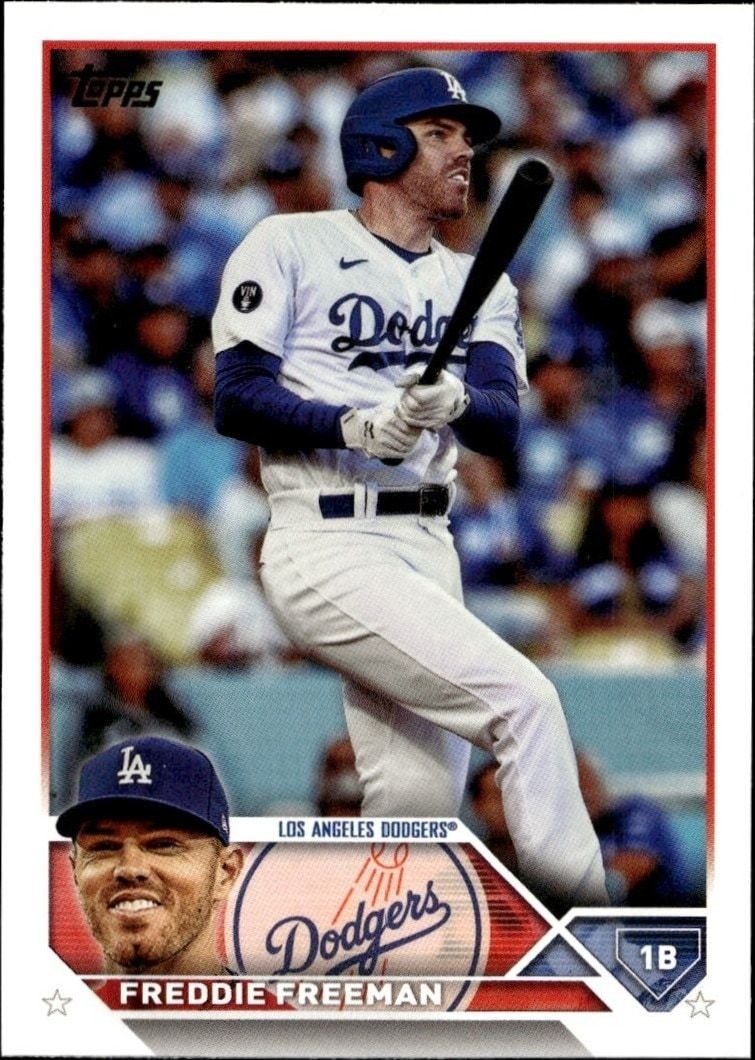 2023 Topps Series 1 Freddie Freeman #200 trading card