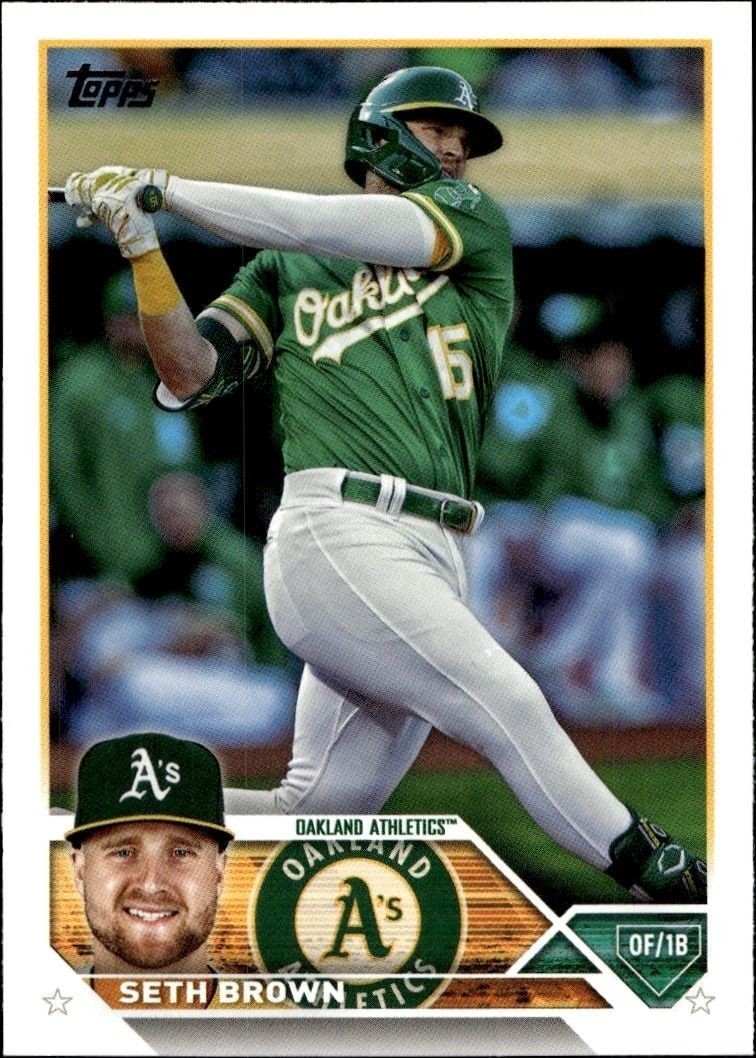 2023 Topps Series 1 Seth Brown #148 trading card