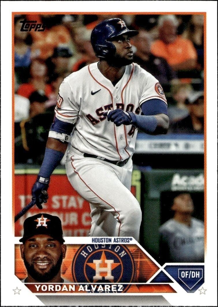 2023 Topps Series 1 Yordan Alvarez #181 trading card