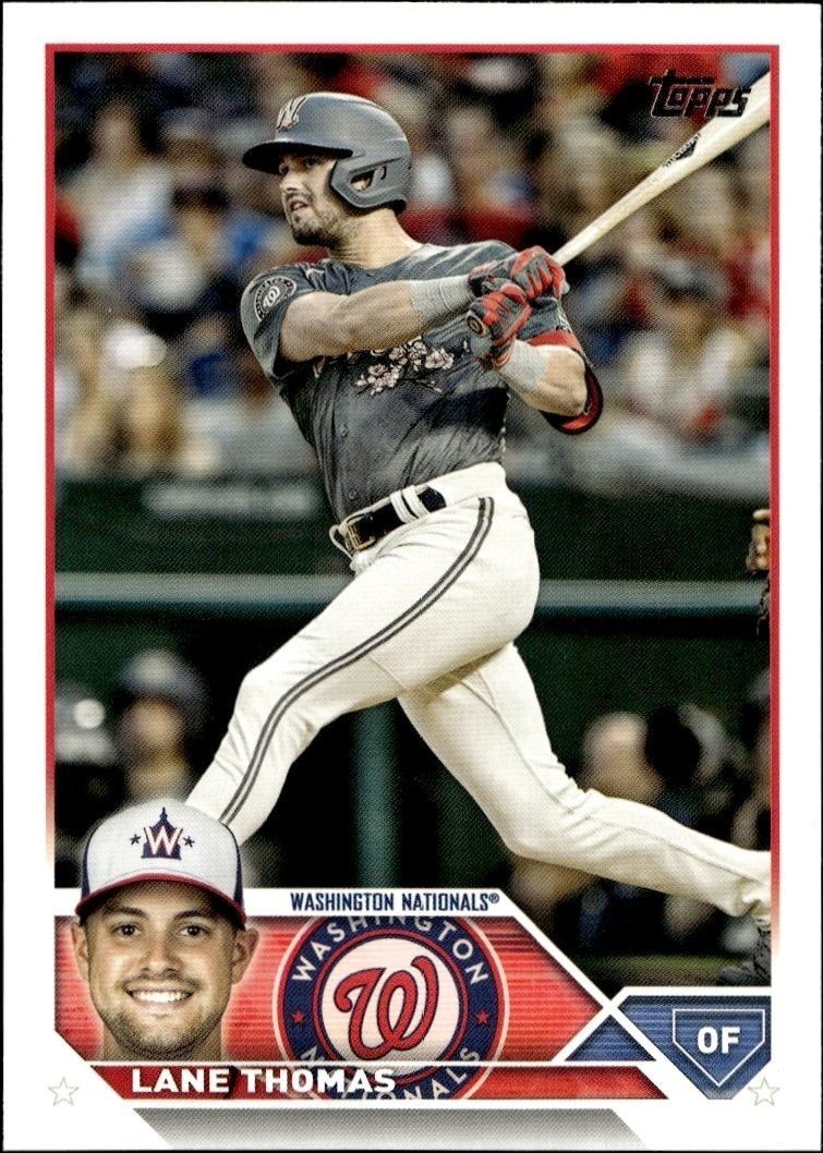 2023 Topps Series 2 Lane Thomas #437 trading card