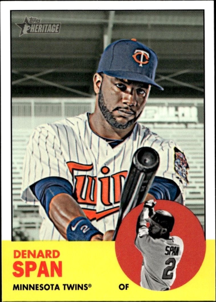 2012 Topps Denard Span #H630 trading card