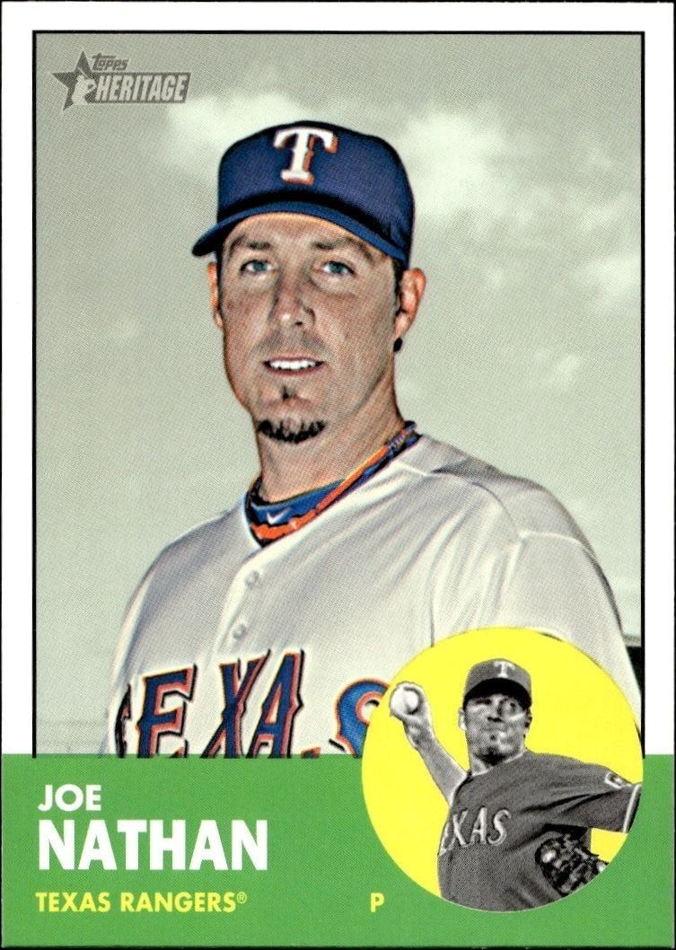 2012 Topps Heritage High Number Joe Nathan #H667 trading card
