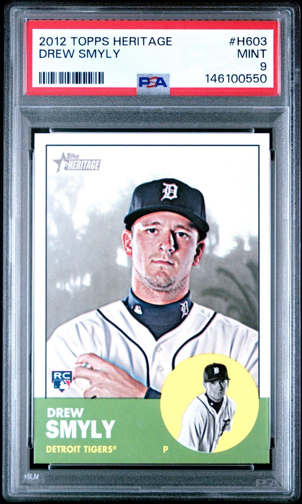 2012 Topps Heritage High Number Drew Smyly #H603 trading card