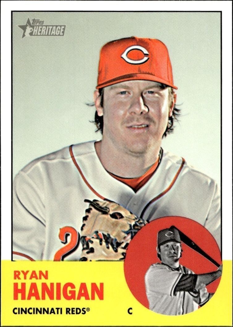 2012 Topps Heritage High Number Ryan Hanigan #H583 trading card