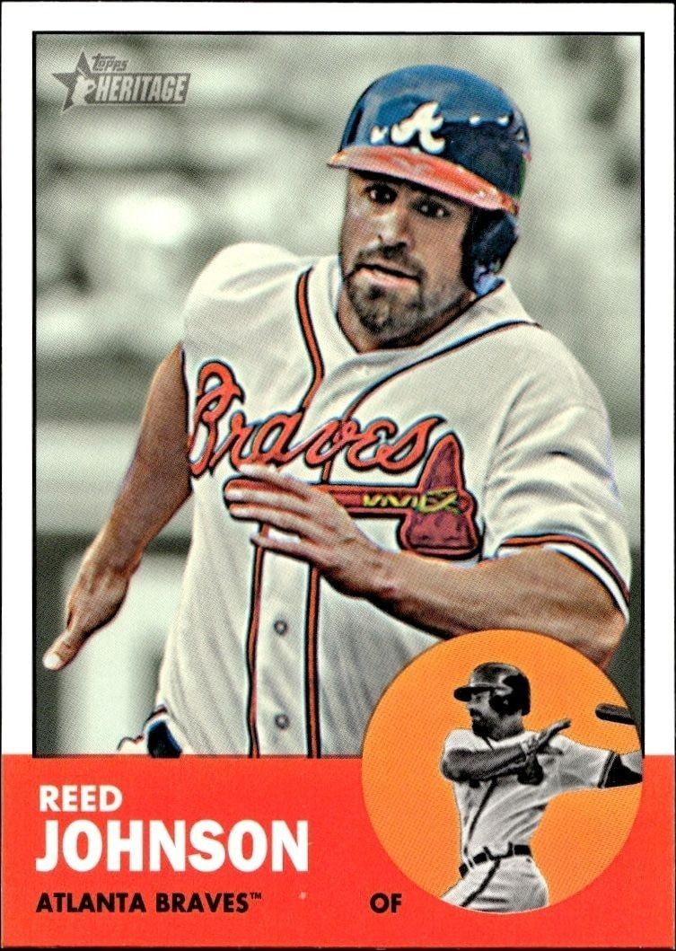 2012 Topps Heritage High Number Reed Johnson #H622 trading card