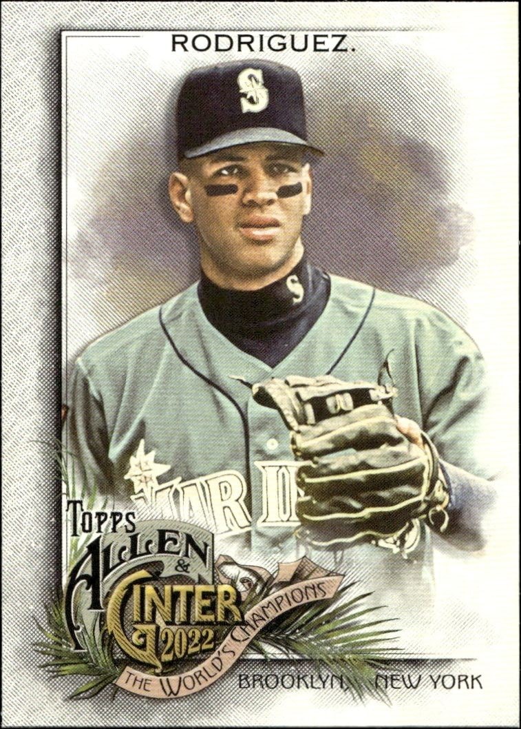 2022 Topps Allen & Ginter Alex Rodriguez #106 trading card