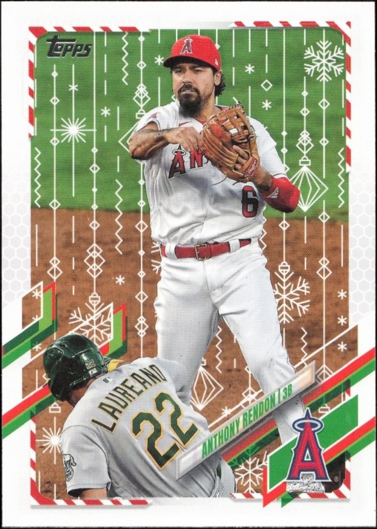 2021 Topps Holiday Anthony Rendon #HW197 trading card