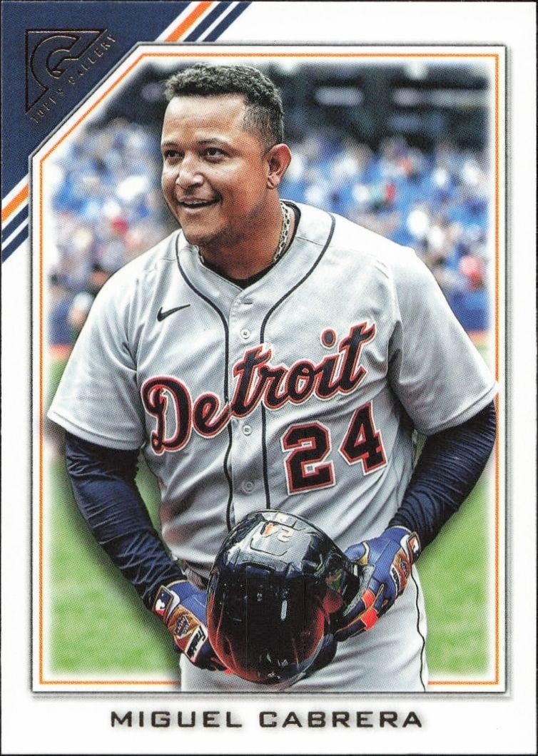 2022 Topps Gallery Miguel Cabrera #91 trading card