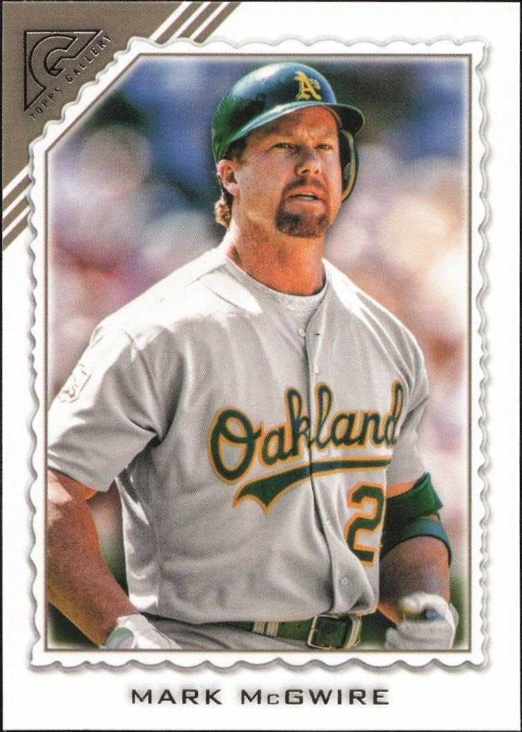 2022 Topps Gallery Mark McGwire #165 trading card