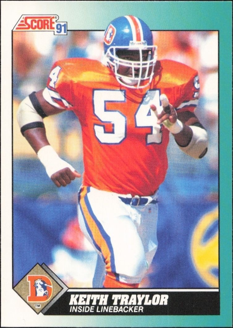 1991 Score Supplemental Keith Traylor #86T trading card