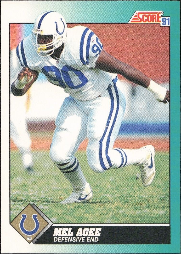 1991 Score Supplemental Mel Agee #88T trading card