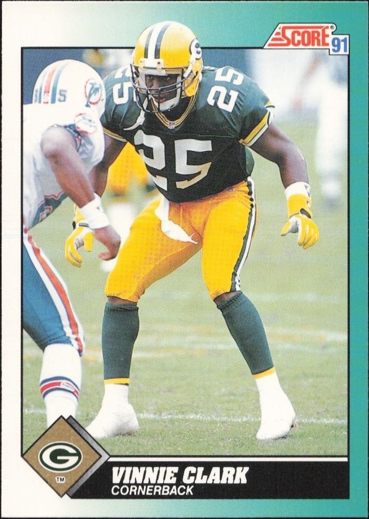 1991 Score Supplemental Vinnie Clark #80T trading card