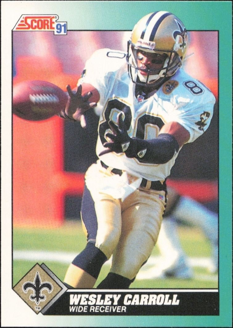 1991 Score Supplemental Wesley Carroll #65T trading card