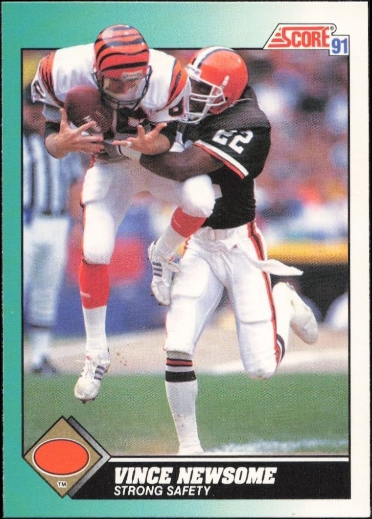 1991 Score Supplemental Vince Newsome #4T trading card