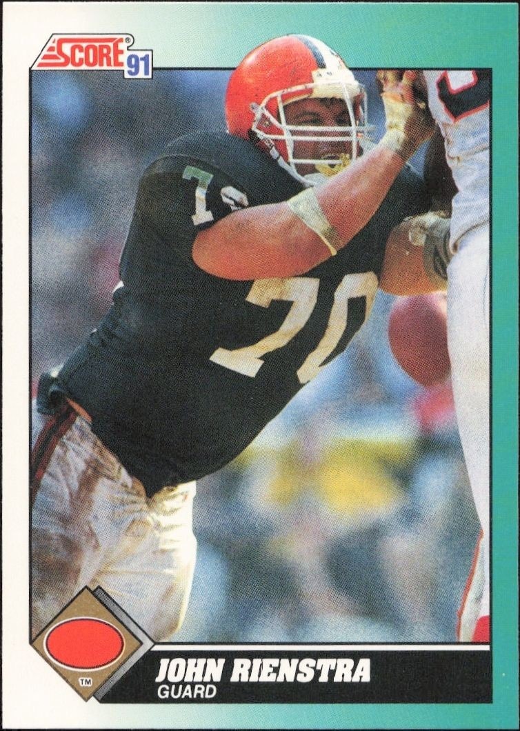 1991 Score Supplemental John Rienstra #35T trading card