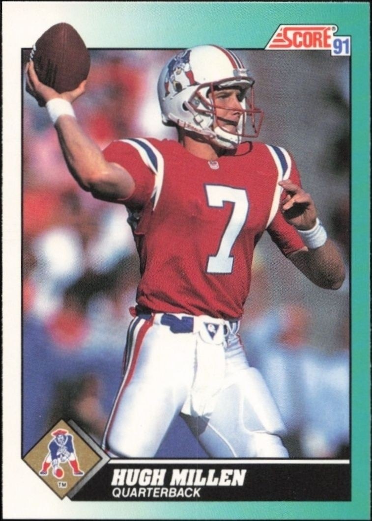 1991 Score Supplemental Hugh Millen #14T trading card