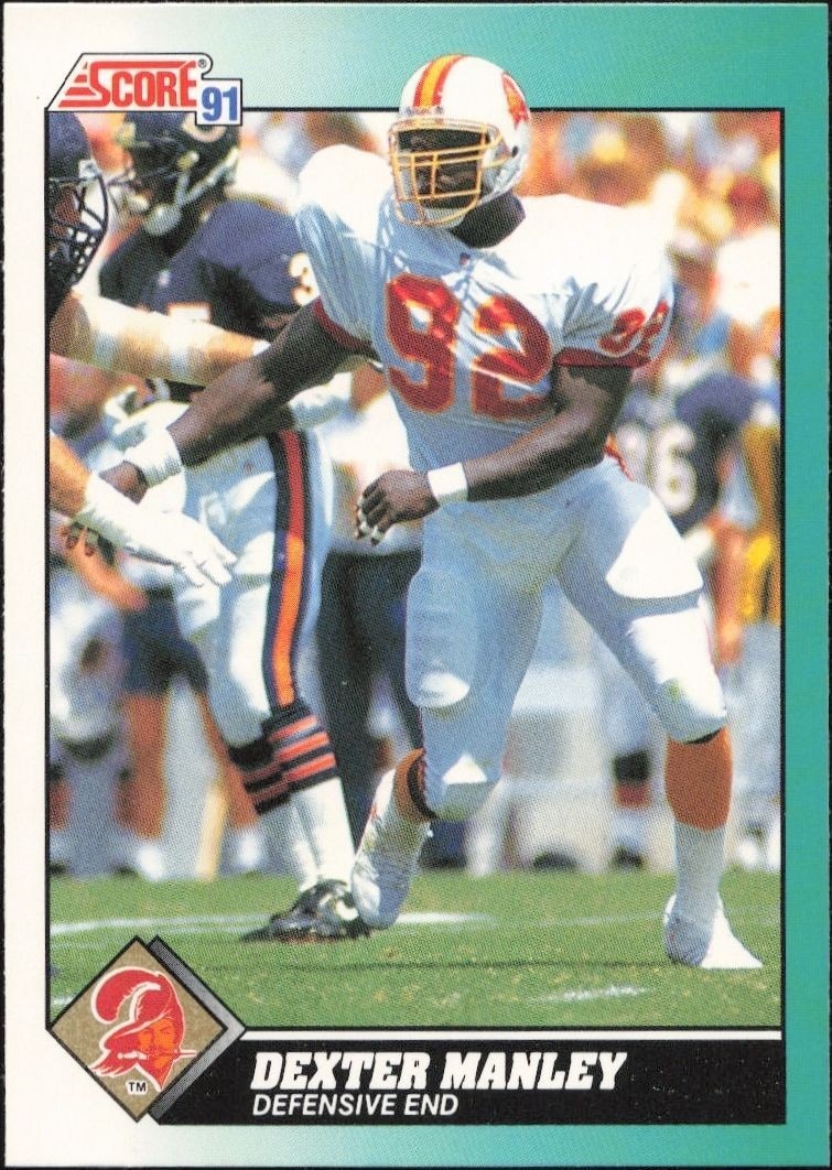 1991 Score Supplemental Dexter Manley #17T trading card