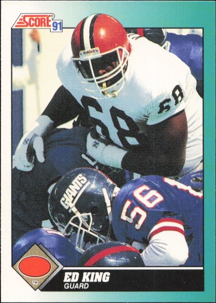 1991 Score Supplemental Ed King #108T trading card
