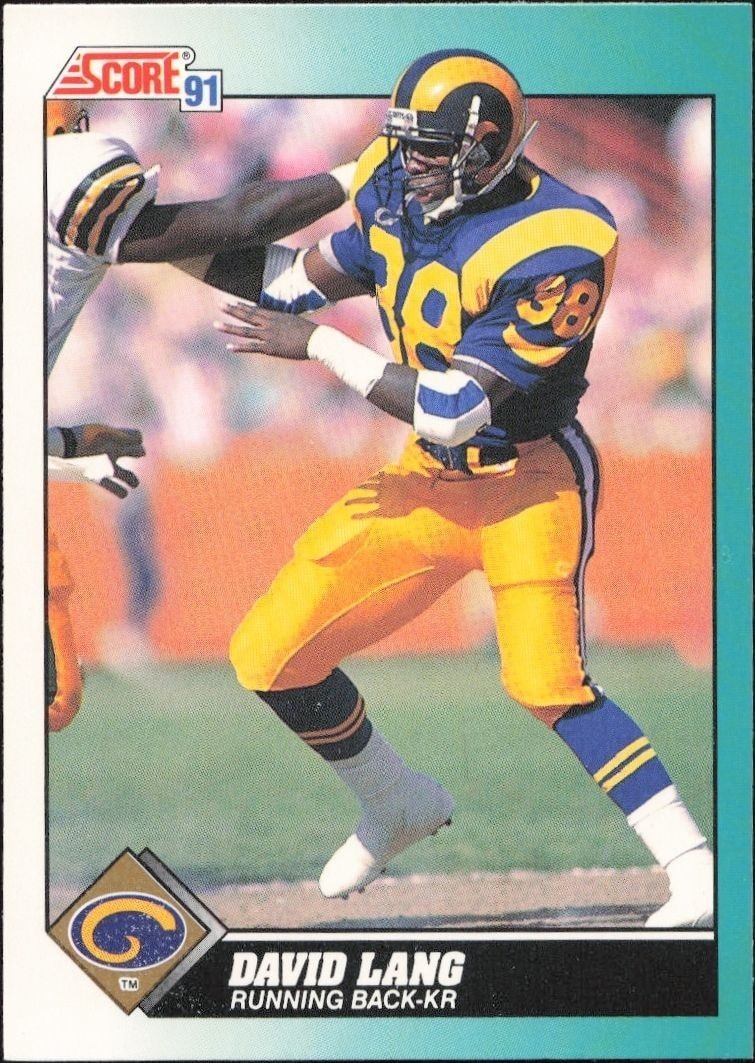1991 Score Supplemental David Lang #100T trading card