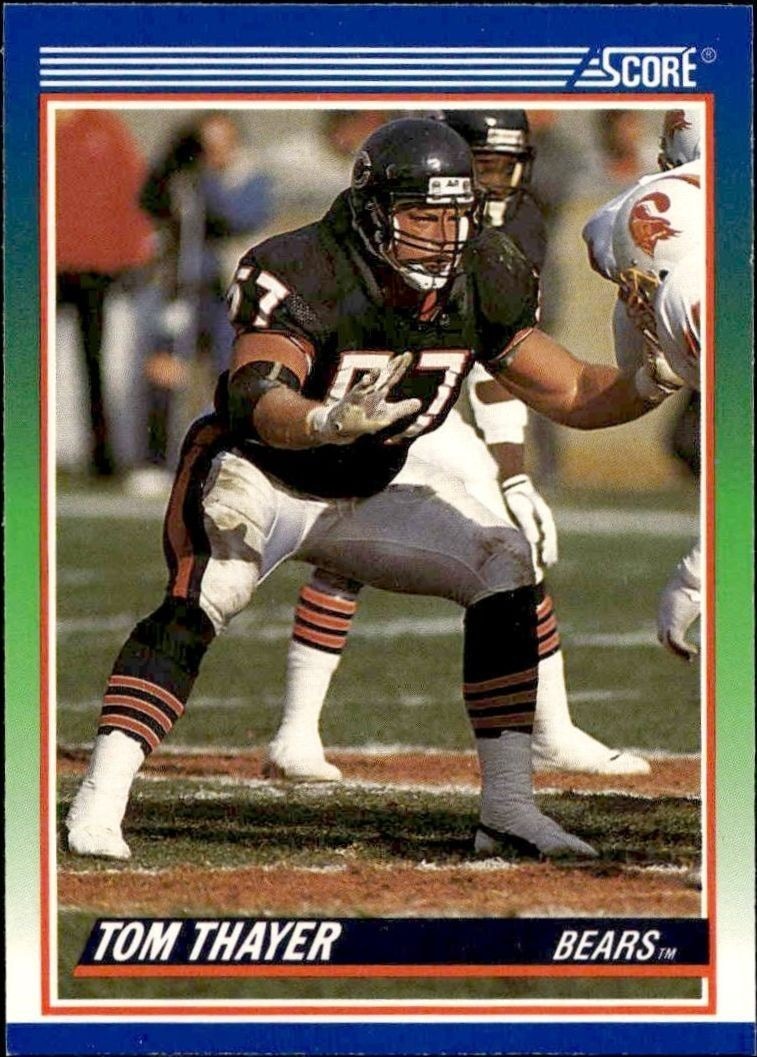 1990 Score Tom Thayer #382 trading card