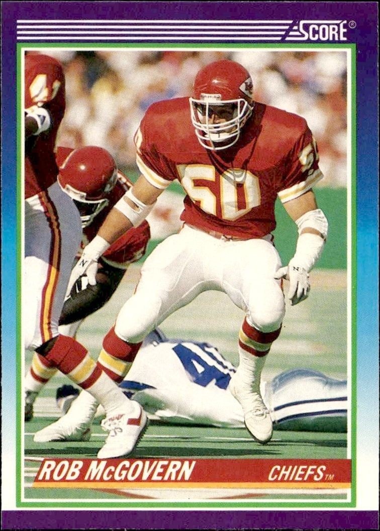 1990 Score Rob McGovern #496 trading card