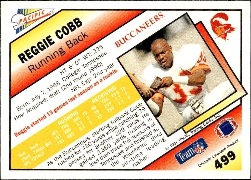 1994 Fleer Robert Massey #152 football trading card back