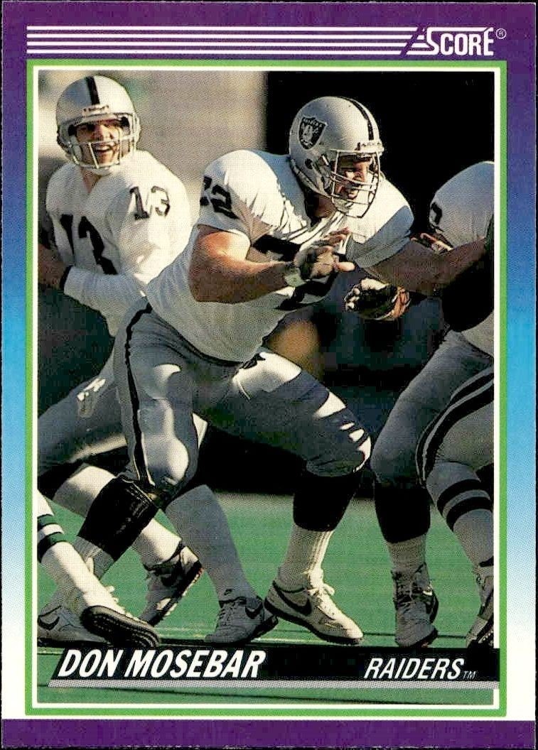 1990 Score Don Mosebar #530 trading card