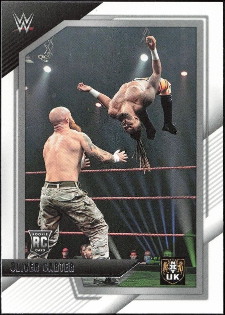 2022 Panini WWE NXT UK Oliver Carter #19 trading card