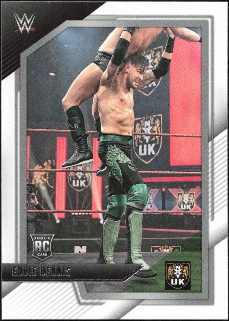 2022 Panini WWE NXT UK Eddie Dennis #38 trading card