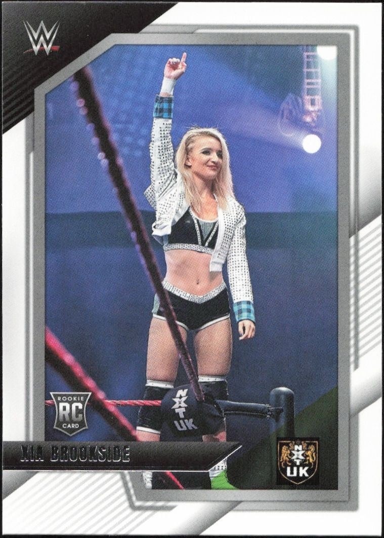 2022 Panini WWE NXT UK Xia Brookside #8 trading card