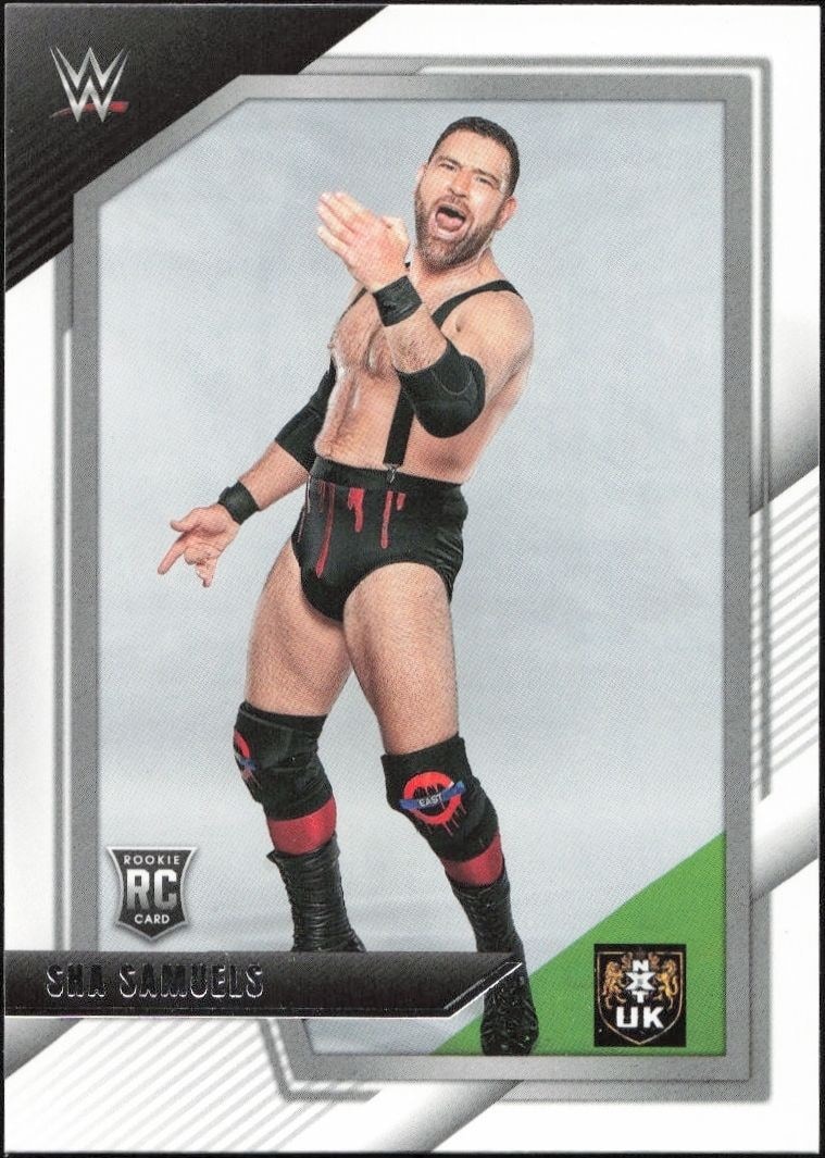 2022 Panini WWE NXT UK Sha Samuels #70 trading card